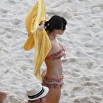 Fourth pic of Busty Katy Perry nipple slip on the beach paparazzi shots
