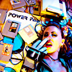 Fourth pic of Exclusive Actiongirls Mercenary Andy Hartmark - Julie Power Glove Photos Actiongirls.com