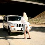 First pic of Teen Hitchhikers - Young Blonde Leanna Leigh Fucking For A Ride