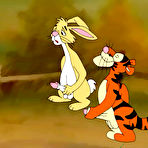 Second pic of Tigger stripping to show herself and getting fucked \\ Cartoon Valley \\