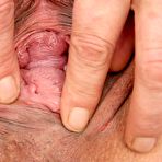 Second pic of Svetlana elder senior nurse muff masturbation at gyno clinic with medical tool and rubber cock