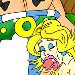 Third pic of Cleopatra gets a lesson and gets assfucked by Obelix \\ Cartoon Valley \\
