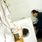 First pic of Clubseventeen.com - Blonde teenager fucked on the washingmachine