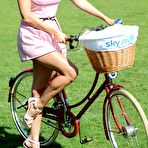 Second pic of Kelly Brook shows her legs at The Mayor of Londons Sky Ride