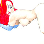 First pic of Breasty Jessica Rabbit wild sex - Free-Famous-Toons.com