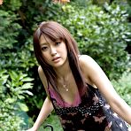 First pic of Misa Shinozaki  - Beautiful Asian teen is outdoors showing off