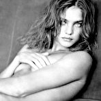 Fourth pic of Natalia Vodianova black-&-white sexy and fully nude mag scans