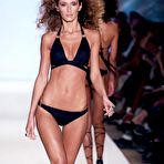 Third pic of Tika Ivezaj sexy in bikinies runway shots