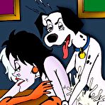 Fourth pic of Perverted Cruella De Vil is bombed against the window \\ Cartoon Valley \\