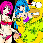 Third pic of Lisa Simpson shows striptease and gets stuffed hot \\ Cartoon Valley \\