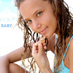 First pic of Clover in Beach Baby ~ X-Art Beauties