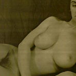 Third pic of Megamix of stunning scene retro girls with big boobs