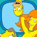 First pic of Maggie Simpson fucked between sporting boobs by Homer \\ Comics Toons \\