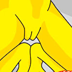 Third pic of Maggie Simpson fucked between sporting boobs by Homer \\ Comics Toons \\