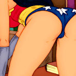 Second pic of Skinny Wonder Woman gets punished and bursts climax \\ Online Super Heroes \\