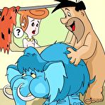 First pic of Wilma with tanned body sucks off and receives facial  \\ Cartoon Porn \\