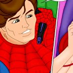 First pic of Spiderman gets pounded in her hole and squirts cum \\ Online Super Heroes \\