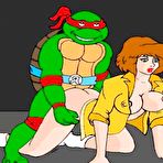 First pic of Turtles and April hard orgy - VipFamousToons.com