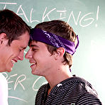 Fourth pic of During study period Ashton Rush and Caleb Coniam are bickering amongst themselves instead of doing their work free pics of gay twinks at Teach Twinks
