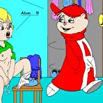 Second pic of Alvin and Brittany hard orgy - Free-Famous-Toons.com