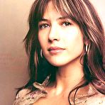 Fourth pic of Sophie Marceau sexy posing scans from mags