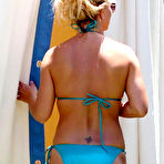 First pic of Britney Spears in blue bikini on the beach in Hawaii
