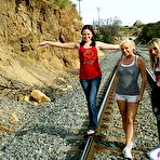 First pic of Bree Olson and two girlfriends have a stand by me orgy