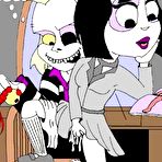 Second pic of Beetlejuice hardcore orgies - Free-Famous-Toons.com