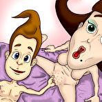 First pic of Betty gets curious Jimmy and gets covered in sperm \\ Cartoon Porn \\