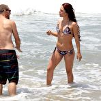 Second pic of Sharna Burgess seen on the beach in Malibu