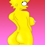 Third pic of Lisa Simpson nude posing - VipFamousToons.com