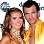 Third pic of Audrina Patridge posing at premiere of Dancing With The Stars Season 11