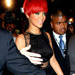 First pic of Rihanna without bra under semi-tranparent top