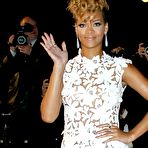 First pic of Rihanna braless in see-through white dress on NRJ Music Awards