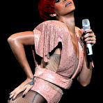 Fourth pic of Rihanna sexy perform live at Madison Square Garden stage