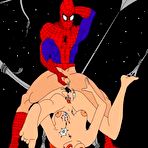 Second pic of Superman and Spiderman wild sex - VipFamousToons.com