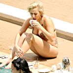 Fourth pic of Lady Gaga shows ass and cleavage at a pool party