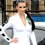 Third pic of Kim Kardashian shows cleavage in white tight clothing
