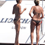 Second pic of Toni Garrn topless on a yacht in Ibiza