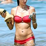 First pic of Alessandra Ambrosio in red bikini in Hawaii