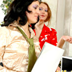 Fourth pic of LickSonic :: Irene&Peggy kinky lesbian sex 