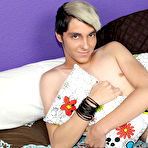 Second pic of He lays in bed and thinks about one of his sexiest friends, Devin Becker male masturbation free videos at Boy Crush!