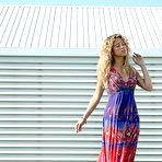 Third pic of Shakira posing for She Wolf album promo photoshoot