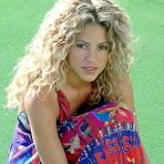 Fourth pic of Shakira posing for She Wolf album promo photoshoot