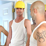 Third pic of Sam is at it again as he breaks in the chocolate tight cocoa-hole off hot construction stud Zane www.hisfirsthugecock.com fat amateur boy