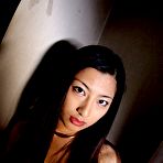 First pic of Ran Asakawa - Naughty Asian model in black and red