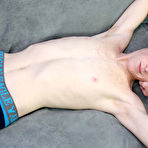 First pic of Cute Redhead Alan Parish lays back for a sexy interview with the director and a hot jackoff sesh pictures of hot gay twinks at Boy Crush!