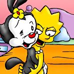 First pic of Lisa Simpson and Dot Warner sex - VipFamousToons.com