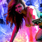 Third pic of Action Girl Shay Laren Is Posing With Guns