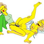 Fourth pic of Simpsons family lesbian orgy - Free-Famous-Toons.com